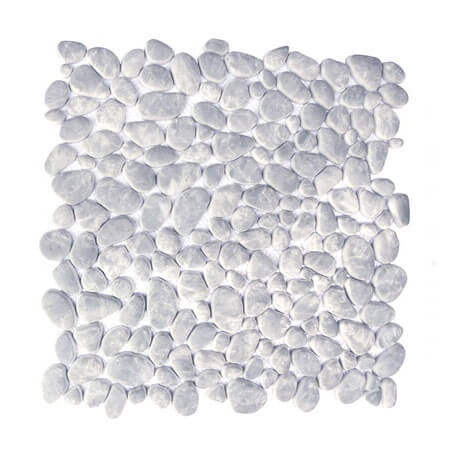 Endura Bardiglio Glass Mosaic - Pebble - Natural