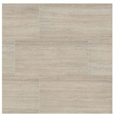 Cordova Avorio 3D Porcelain Tile - Matte - 24" X 48"