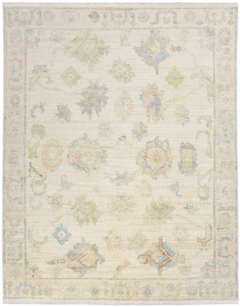 Odessa Ivory Multicolor Ods06 Wool Bohemian Area Rug - 10 Ft X 14 Ft - Ivory Multicolor