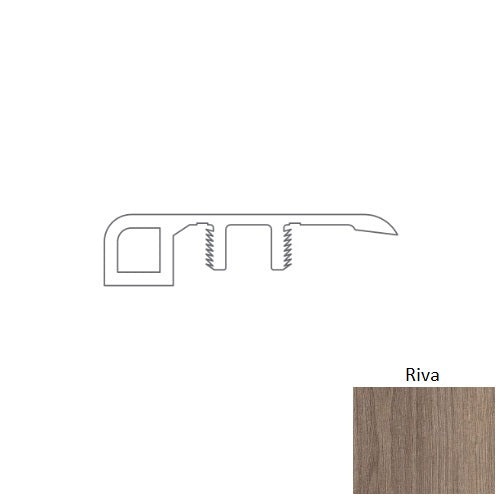 Tivoli Plus Riva Luxury Vinyl Baby Threshold Trim