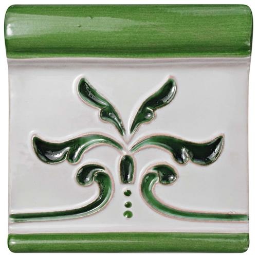Novecento Evoli Verdin Friso Ceramic Wall Trim