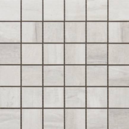 Tivoli Bianco Porcelain Mosaic - 2" X 2" - Matte