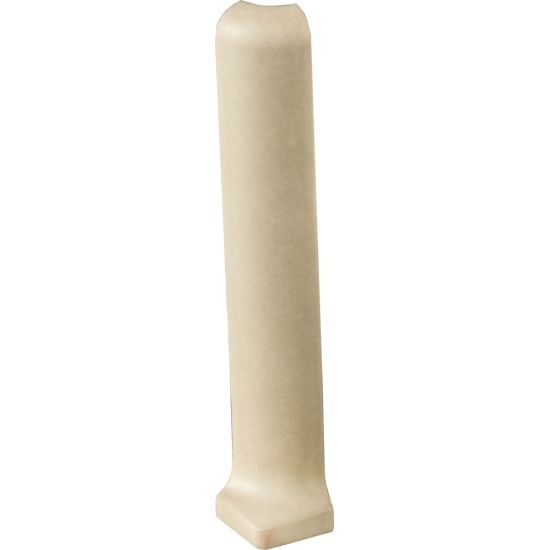 Metro Plus Country Beige Porcelain Wall Trim - 1" X 6" Outside Cove Corner - Matte