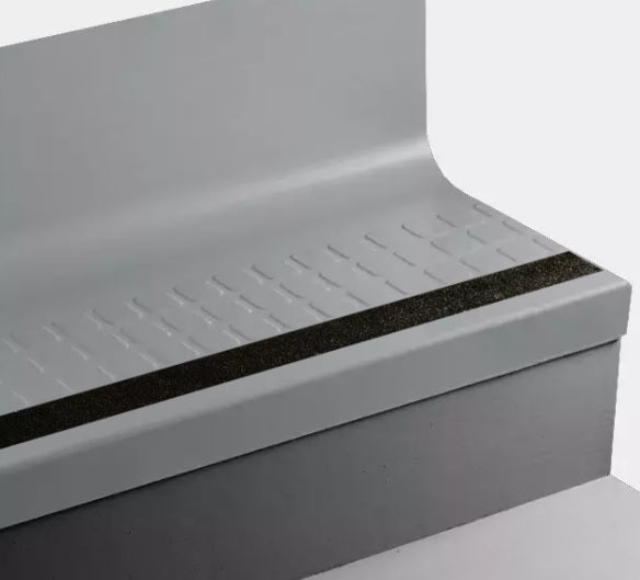Johnsonite Drizzle Raised Square Rubber Moulding / Trim