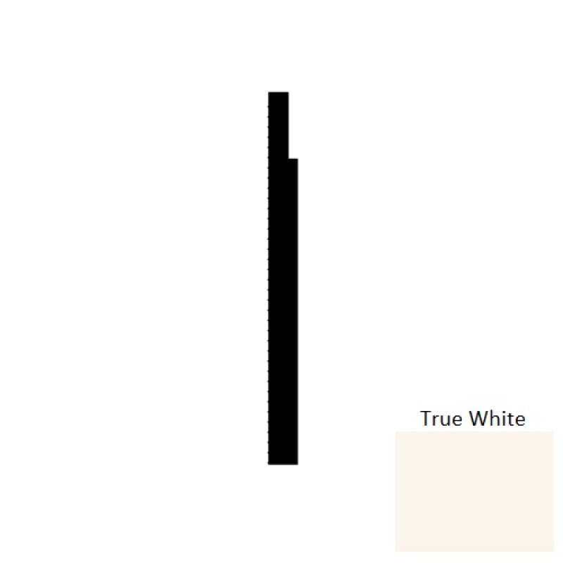 Base Sculptures True White Bliss SCB Rubber Wall Base