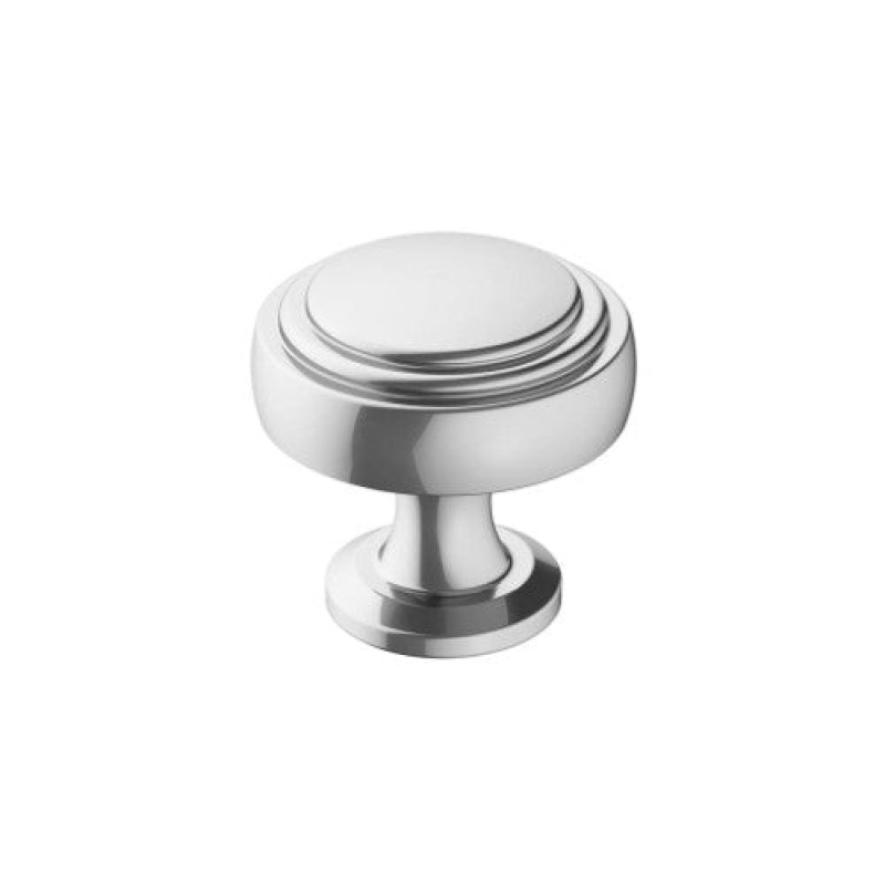 Winsome Zinc Cabinet Knob - Polished Chrome - 1 1/4"