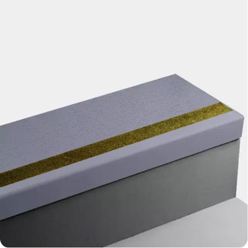 Johnsonite Grapest Rice Paper Rubber Stair Tread