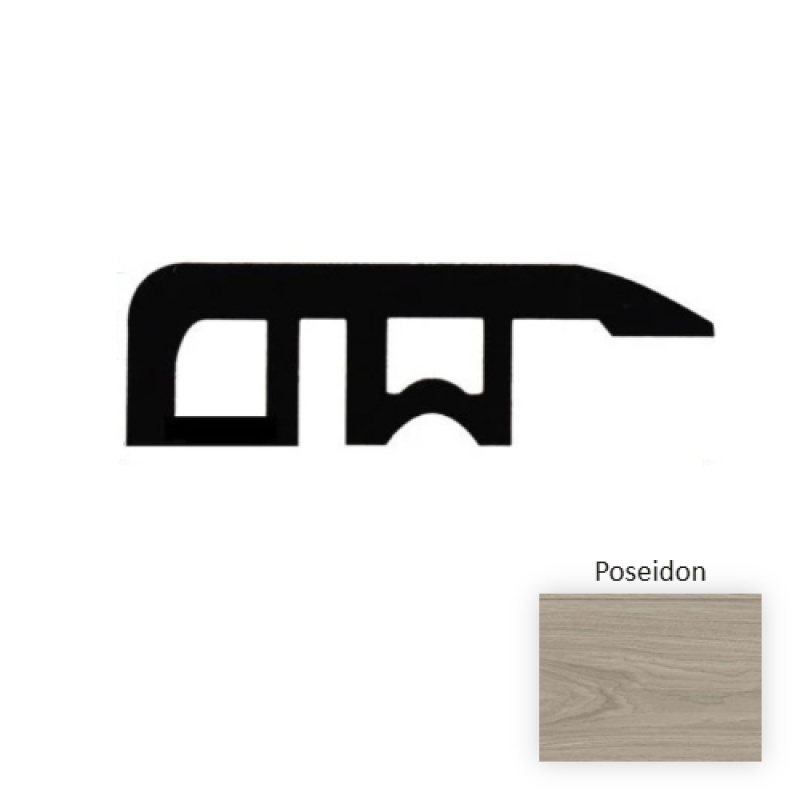 Olympus Poseidon Luxury Vinyl Moulding / Trim - 94.5" Reducer - Embossed