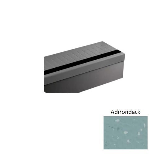 Raised Square Rubber Stair Tread, 12 1/4" x 36"
