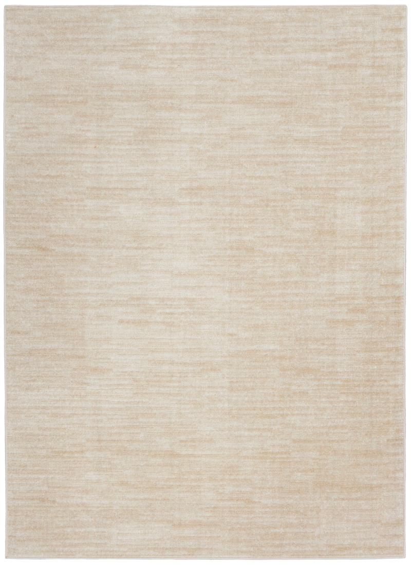 Nourison Essentials Ivory Beige Outdoor Area Rug, 6 ft x 9 ft