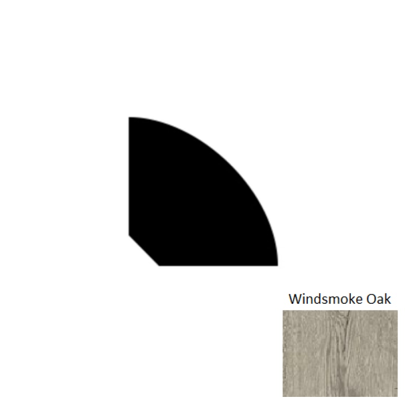 Rivercrest Windsmoke Oak Quarter Round Trim