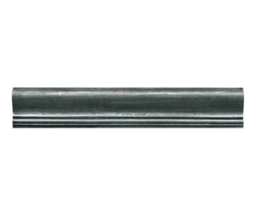 Armor Forged Steel Deco Metal Wall Trim - 2 1/4" X 11 7/8" Chair Rail - Satin