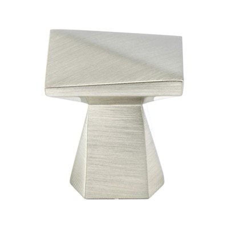 Berenson Swagger Zinc Cabinet Knob - Brushed Nickel - 1 3/16" Length