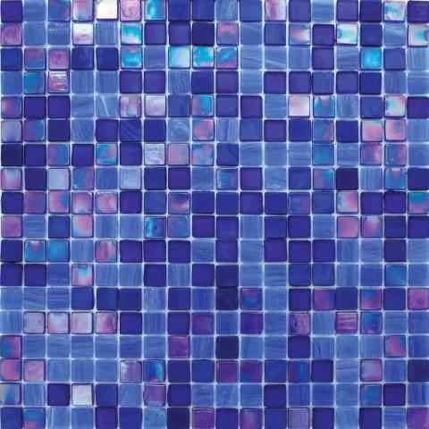 Mixes Calypso Glass Mosaic - 0.6" X 0.6" - Glossy