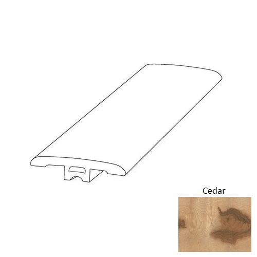 Luxwood Cedar Luxury Vinyl T Molding