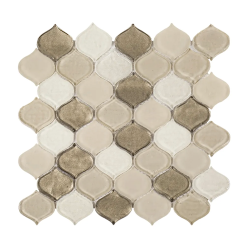 Suite Glass Hazel Glass Mosaic - Raindrop - Multi Finish