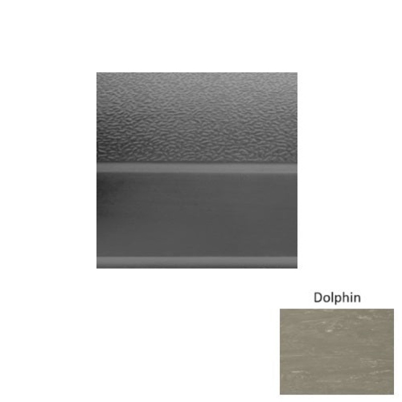 Marbleized 93 Dolphin Rubber Stair Tread - Textured
