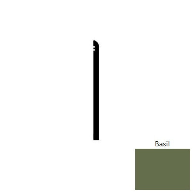 Basil Vinyl Wall Base 4" x 120 Ft .080"