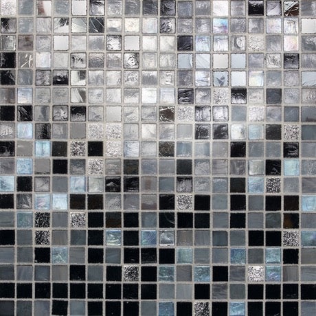 City Lights Manhattan Glass Mosaic - 1/2" X 1/2" - Glossy, Per Pack: 22 Enter Quantity In Sheets