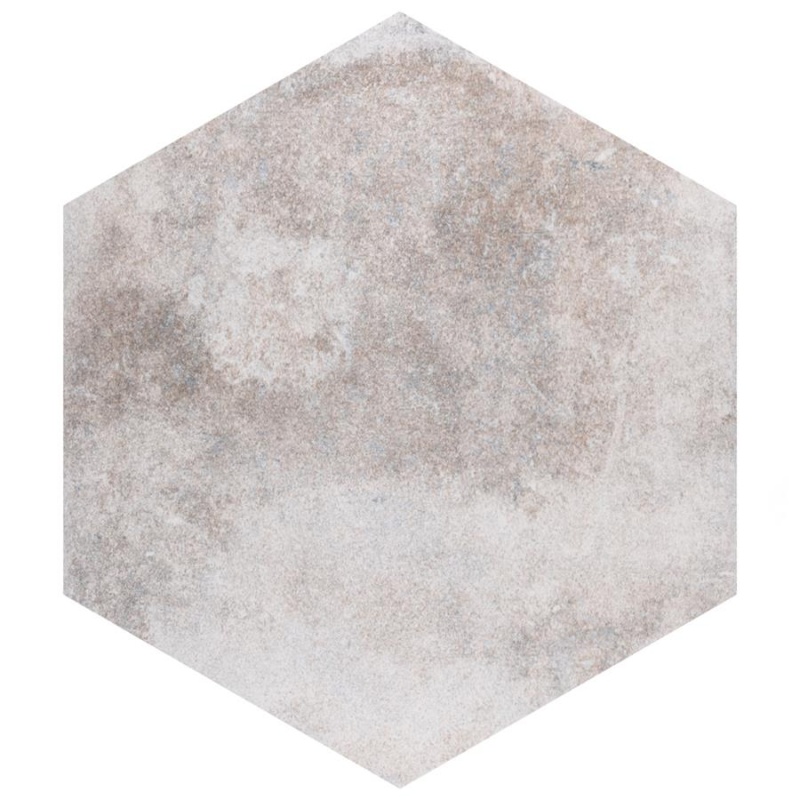 Americana Boston Hex Downtown Porcelain Tile - Matte - 14 1/8" X 16 1/4"