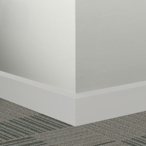 Johnsonite Vapor Grey Rubber Millwork Contoured Wall Base