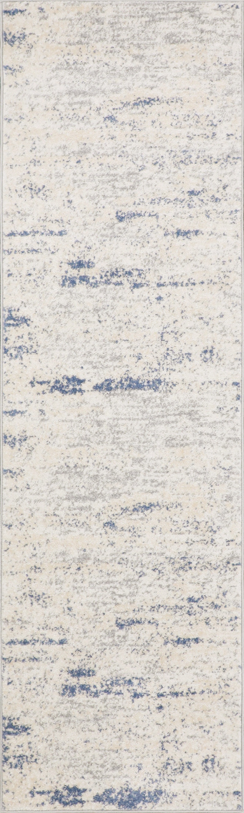 River Flow Rfv01 Grey Polypropylene Modern Area Rug – 7 Ft Runner
