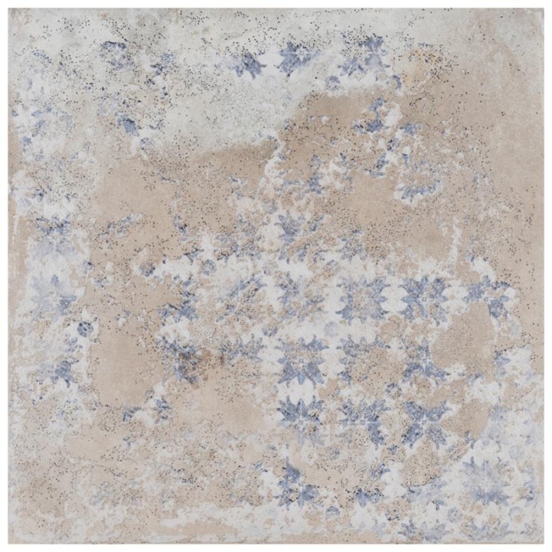 Antigua Deco Beige Porcelain Tile - Mixed - 13" X 13"