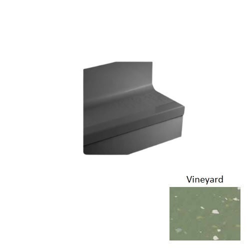 Johnsonite Vineyard Cubis Rubber Stair Tread With Riser