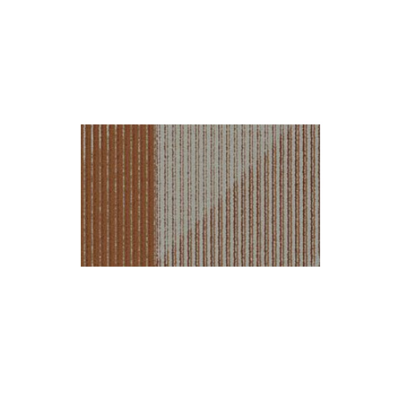 The Shape Of Color Block By Block Feet Of Clay Nylon Carpet Tile - Loop - 24" X 24"