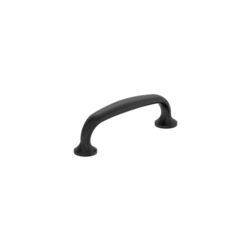 Renown Zinc Bar Cabinet Pull - Matte Black