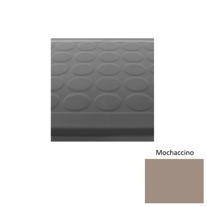 Roppe Solid Mochaccino Rubber Stair Tread