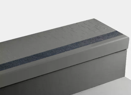 Johnsonite Stone Cottage Cubis Rubber Stair Tread