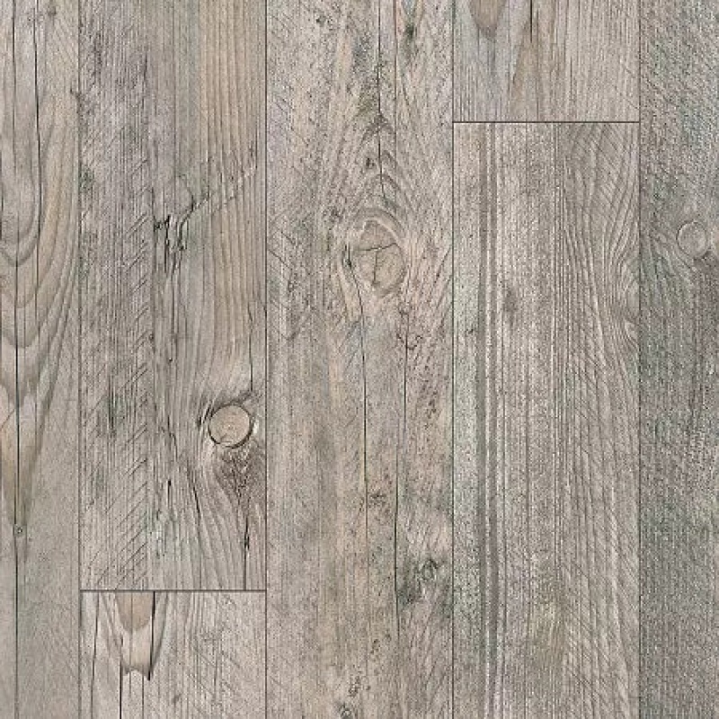 Mohawk Pro Solutions II Riverside Barnwood Flexible Luxury Vinyl Plank Flooring, Matte, 6" x 48"