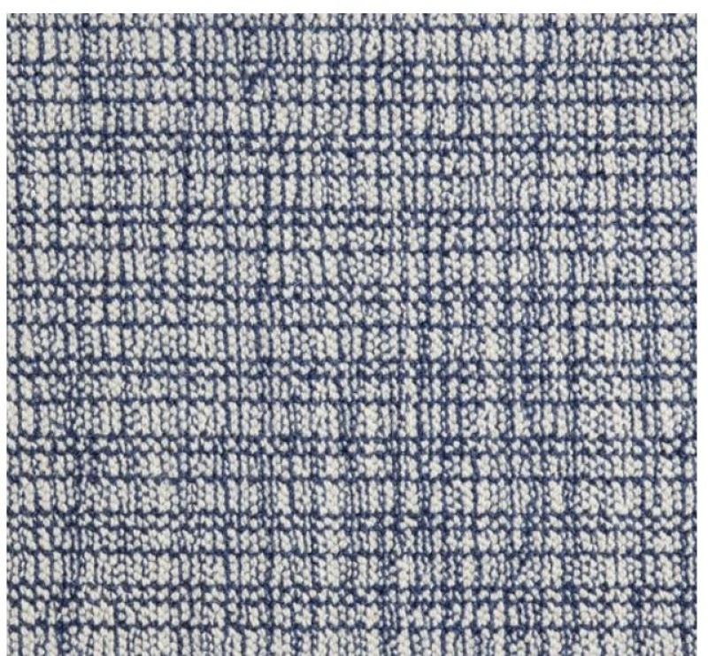 Hibernia Bayport Indigo Wool Carpet - Loop