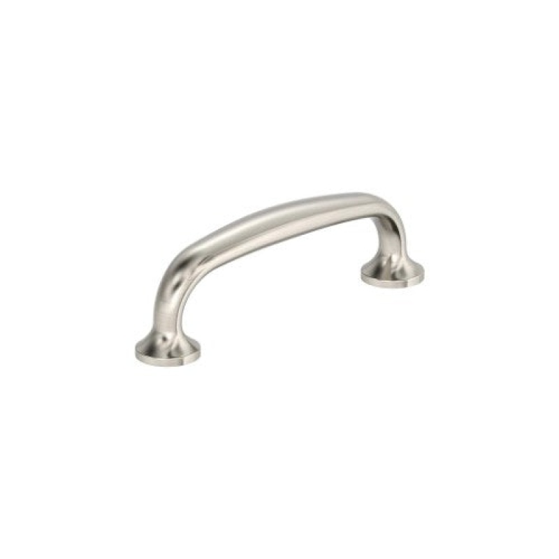 Renown Zinc Bar Cabinet Pull - Satin Nickel