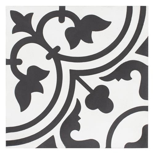 Cemento Arte Snowcap Cement Tile - Matte - 7 7/8" X 7 7/8"