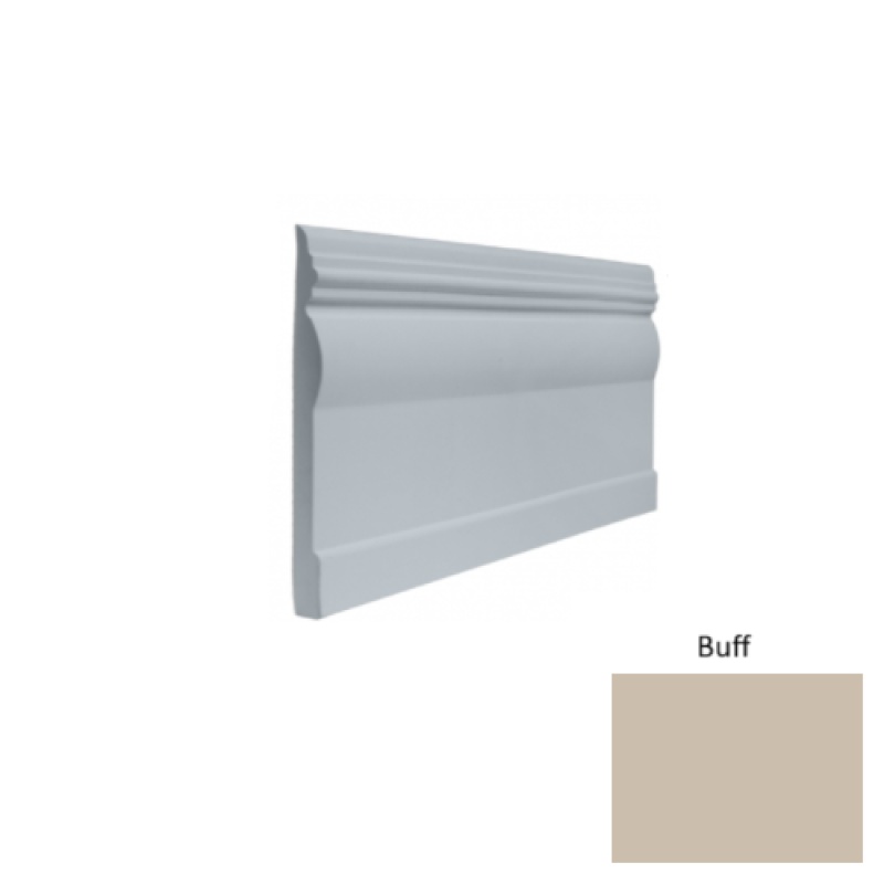 Contours #45 Novel Buff Rubber Profiled Wall Base