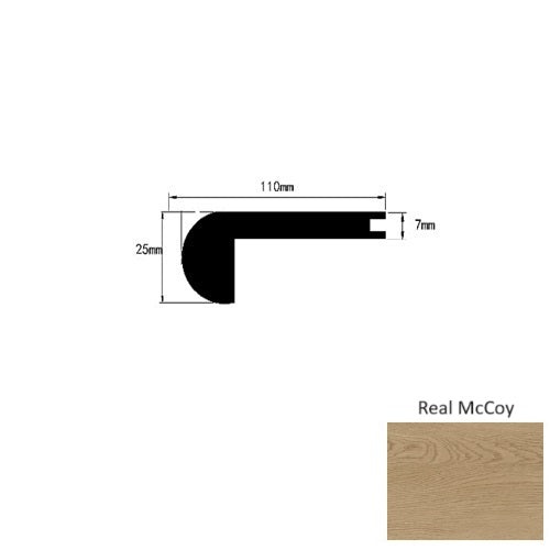 Genesis Authentics Real Mccoy 94" Flush Stair Nose - Matte