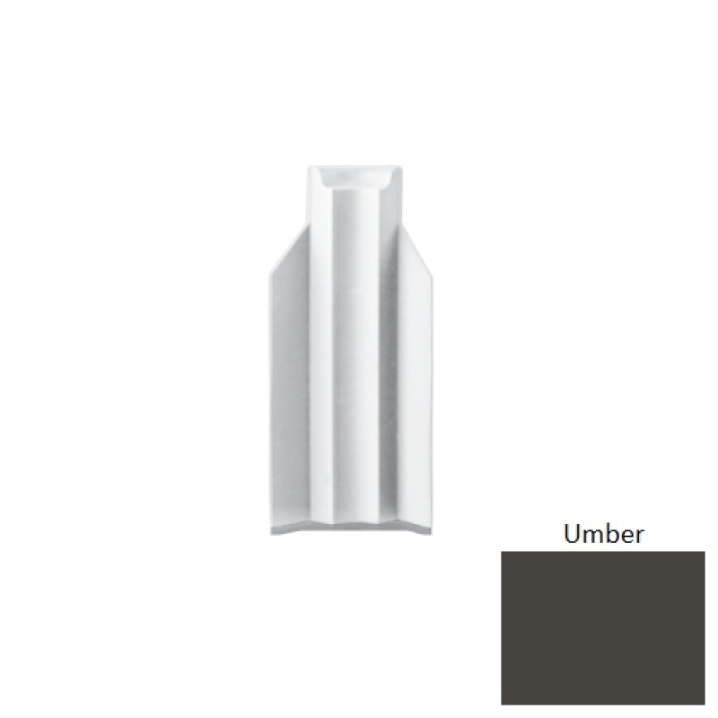 Rcb Umber Rubber Moulding / Trim - 4 1/4" Inside Corner Blocks