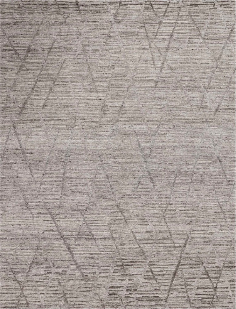 Ocean Ash Ocp02 Wool Blend Contemporary Area Rug - 9 Ft X 12 Ft - Ash
