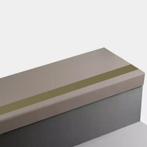 Saddlebrook Hammered Rubber Stair Tread Trim