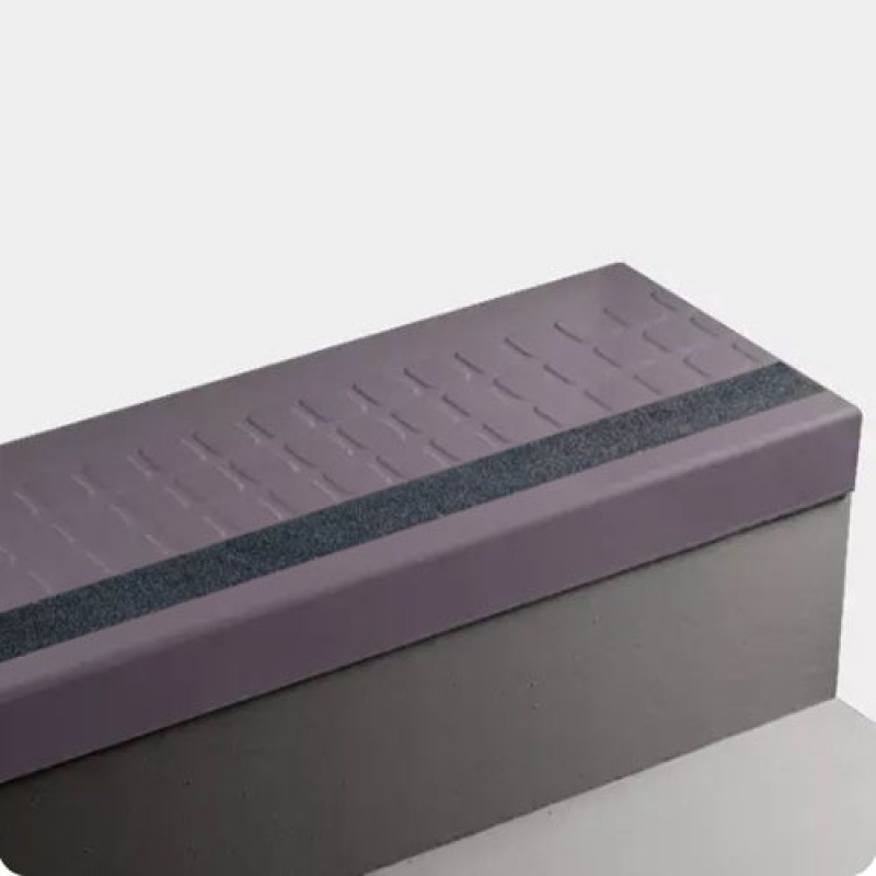 Johnsonite Shoreline Purple Raised Square Rubber Moulding Trim