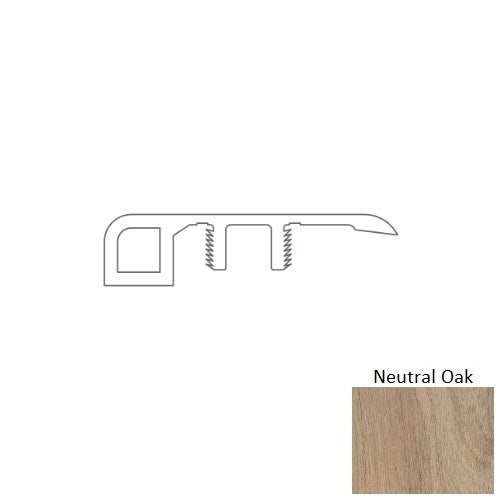 Neutral Oak Luxury Vinyl Baby Threshold Trim