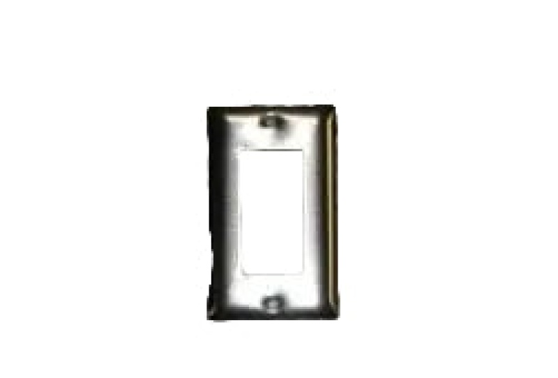 Stainless Steel 1-Gang Decorator Switch Wall Plate