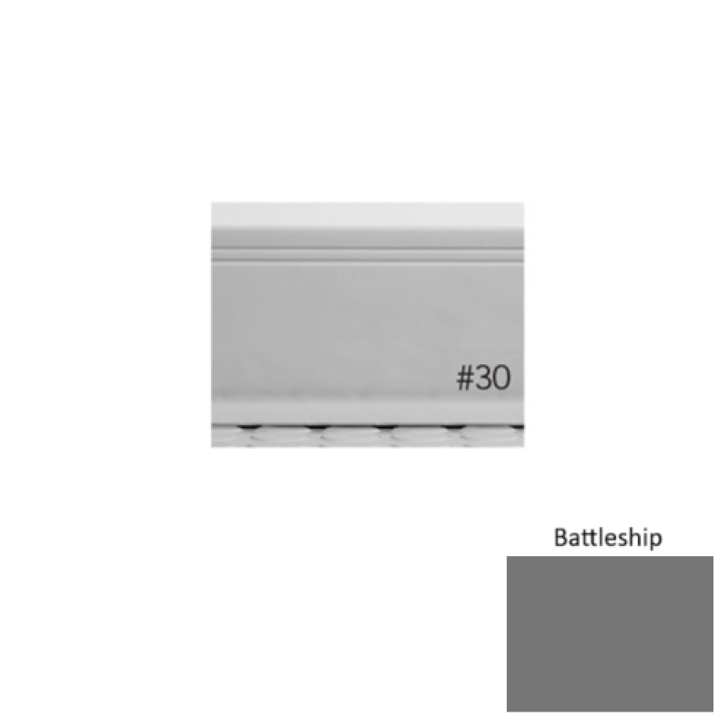 Pinnacle Plus #30 Sketch Battleship Rubber Coil Wall Base