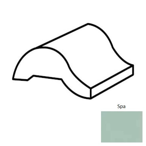 Keystones Unglazed Mosaic Spa Porcelain Floor Trim