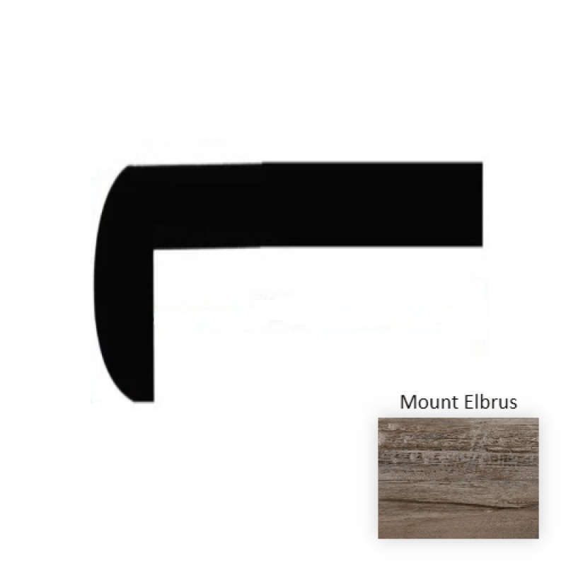 Sierra Mount Elbrus Luxury Vinyl Moulding / Trim - 12" X 49" Stair Tread - Embossed