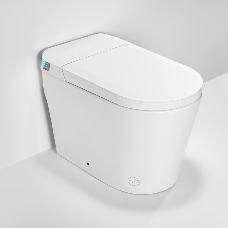K6805w Classic White With Water Tank Smart 1.28 Gpf Elongated Toilet - 12"(Seat Included) - White