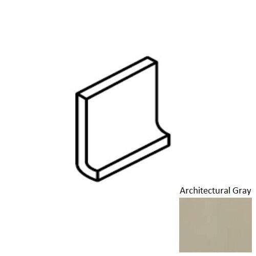 Color Wheel Classic Architectural Gray Ceramic Wall Trim