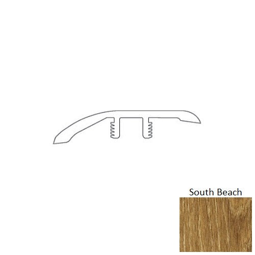South Beach Luxury Vinyl Moulding / Trim, 1.50" x 94" Omni Trim with Molding Track